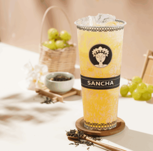 Muscat Grape Jasmine Lemon tea