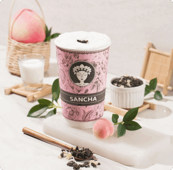 Peach Oolong Milk Tea