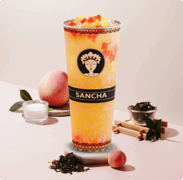 Pinky Peach Jasmine Lemon Tea