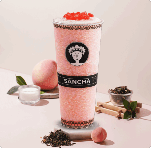 Pinky Peach Smooch Tea