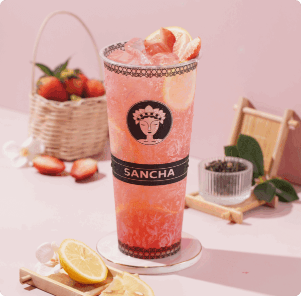 Strawberry Jasmine Lemon Tea